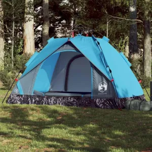 Camping Tent Dome 2-Person Blue Quick Release3,05KG
