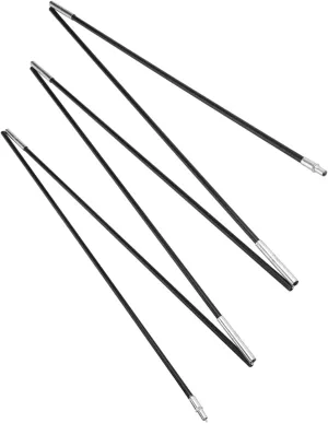 Camping Tent Pole, Portable Fiberglass Camping Tent Pole Bars Lightweight Outdoor Sunshelter Support Rods Awning Frames Kit Replacement Tent Poles Fiberglass
