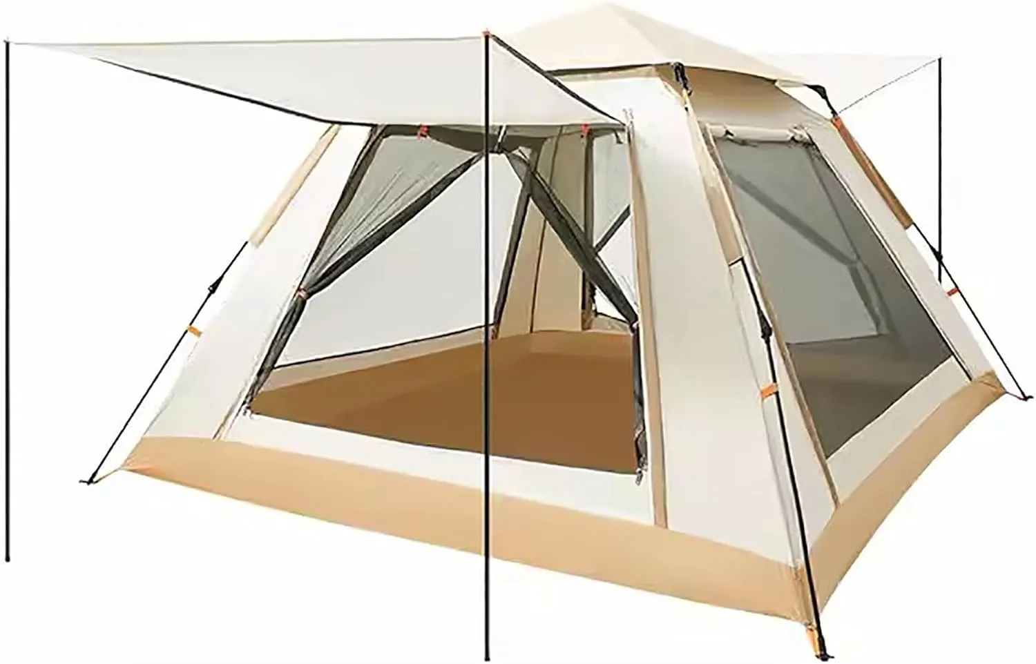 Camping Tent, Waterproof Tents for Camping, Portable PopUp Tent, Family Tents with Carry Bag, Advanced Venting Design, Easy Set Up