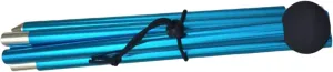 Canopy Rod Tent Pole Gardening Shelter 2M Aluminum Alloy Five Sections Bracket Tent Rod Tarp Pole for Awning Outdoor Beach