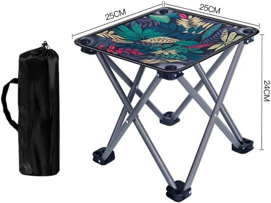 Chairs Outdoor Beach Folding Chair Camping Stool Folding Fishing Chair Portable Oxford Cloth Seat with A Maximum Weight of