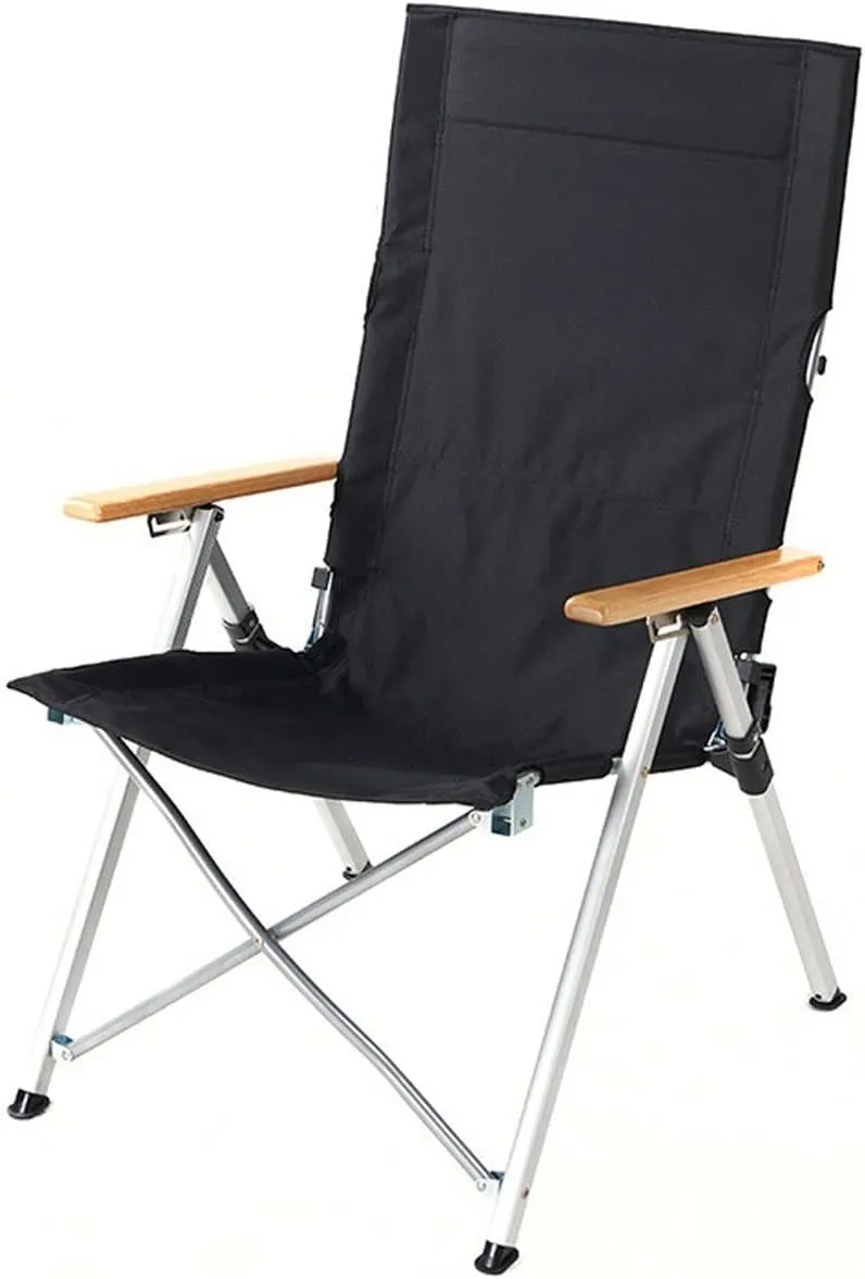 Chairs Outdoor Folding Chair Aluminum Alloy Portable Adjustable Reclining Camping Fishing Beach Chair Leisure Reclining Chair