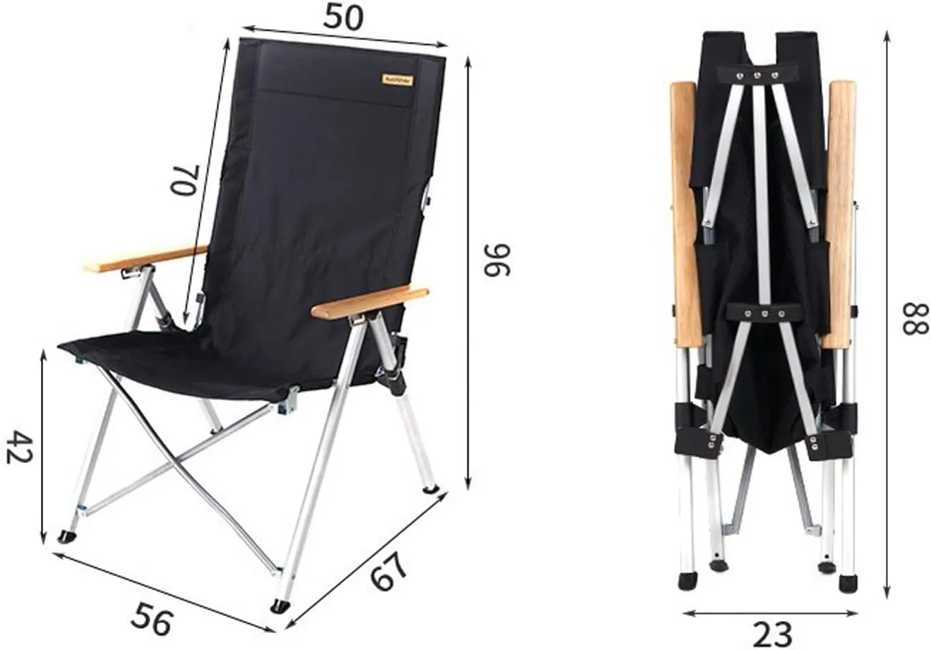 Chairs Outdoor Folding Chair Aluminum Alloy Portable Adjustable Reclining Camping Fishing Beach Chair Leisure Reclining Chair