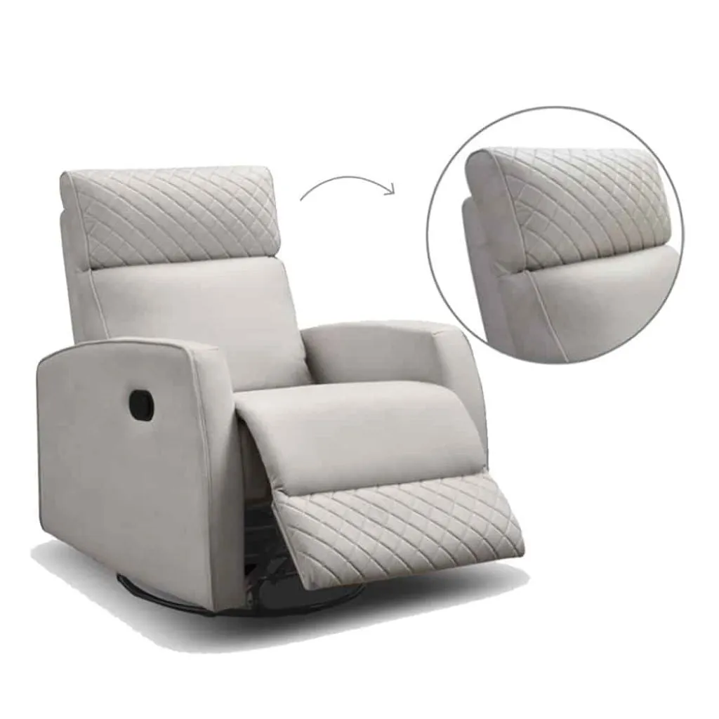 CHELINO PLATINUM RUBY MOTION NURSERY CHAIR