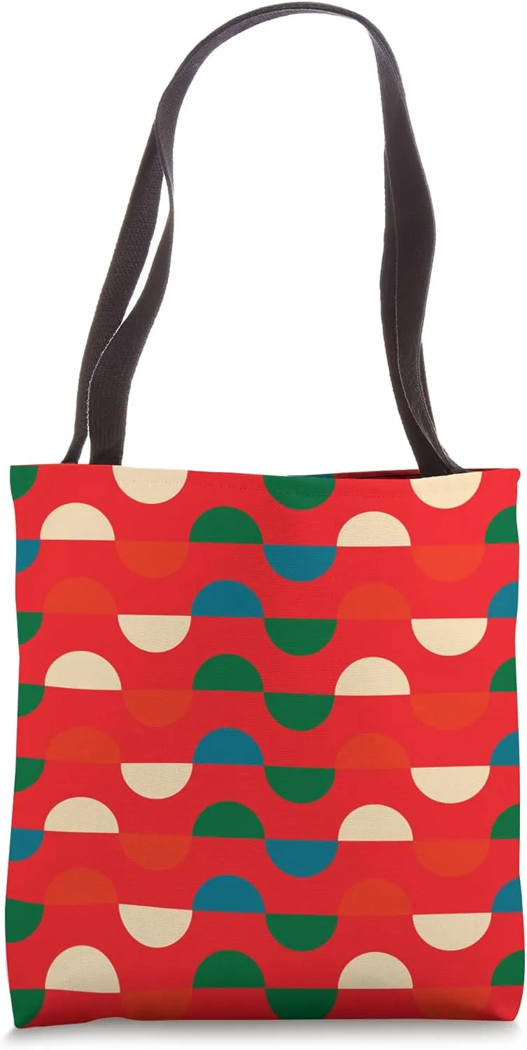 Christmas Retro-Style Tote Bag