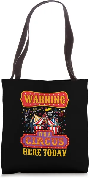 Circus Artist Showman Circus Staff Clown Magician Tote Bag