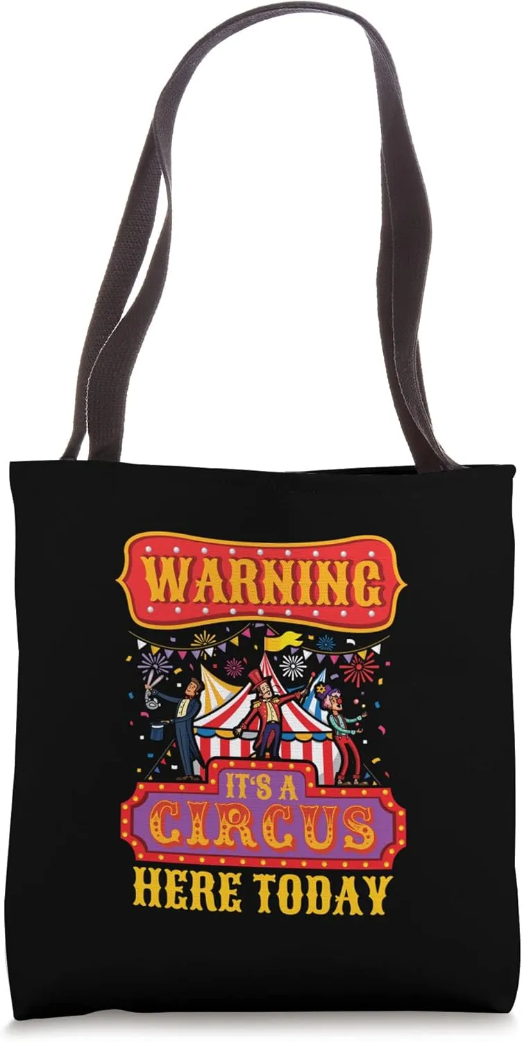 Circus Artist Showman Circus Staff Clown Magician Tote Bag