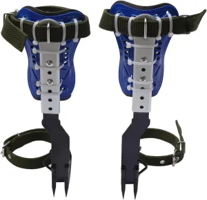 Climbing Spike Kit, Adjustable Tree Climbing Gear Plate Tree Pole Climbing Shoes Tool with Safety Belt & Straps & Gloves, Multi-Functional Straps Climbing Tool for Climbing