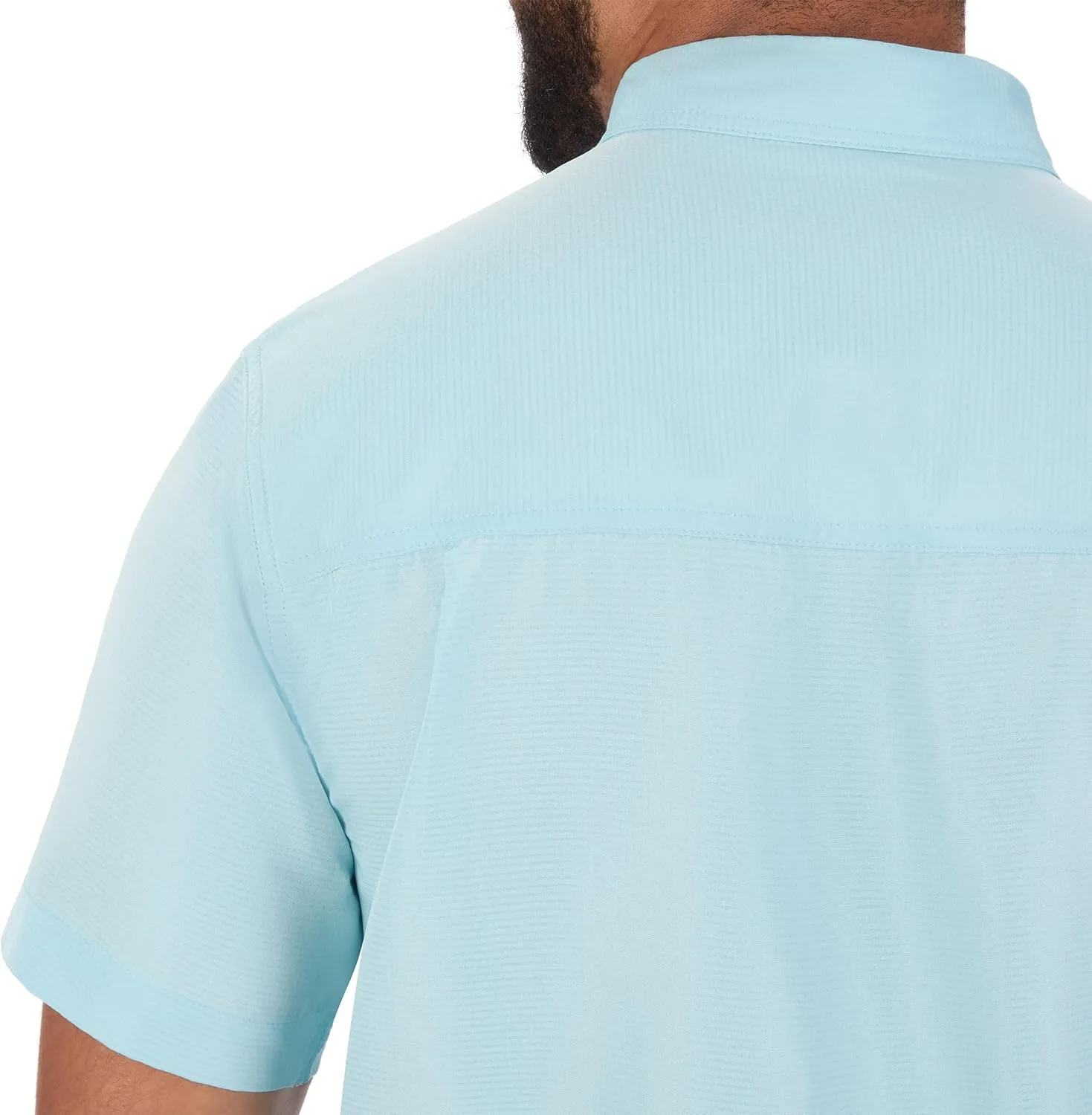 Coleman Mens UPF 40  Ultra Lightweight Quick Dry Short Sleeve Guide Shirt Outdoor for Fishing Hiking Camping