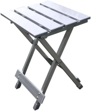 Compact Aluminum Alloy Outdoor Folding Chair Portable Lightweight Picnic Fishing Stool Seat