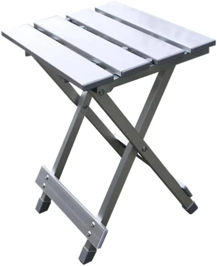 Compact Aluminum Alloy Outdoor Folding Chair Portable Lightweight Picnic Fishing Stool Seat