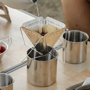 Compact Drip Coffee Stand