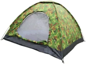 DECHOUS 1Pc Camouflage Tent for One Person Ultralight Instant Pop Up Shelter for Outdoor Hiking and Camping Random Color Easy Setup UV Protection Portable Design
