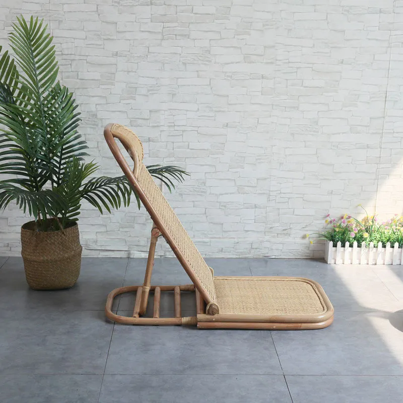 Dunsmuir Handmade Rattan Folding Deck Chair