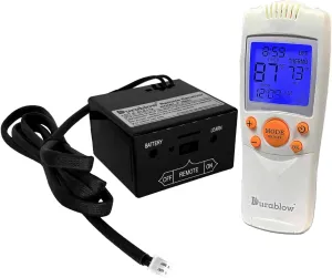 Durablow CB1004 Remote Control Kit with On/Off, Thermostat, Timer, and Backlit LCD for ComfortBilt Pellet Stove Alpine, HP21, HP22, HP50, HP61, HP75 - for Efficient Heating