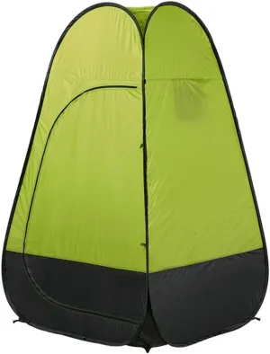 Easy to Assemble HWZP Portable Collapsible Shower Tent Designed Waterproof Fabric Suitable for Three Seasons Outdoor Tent Blue