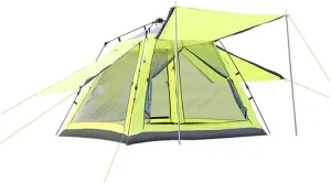 Family Tent Camping Tent 2-Door Instant Tents Windproof 4-Season Freestanding 16-Person for Backpacking 460 360 210Cm Outdoor Tent