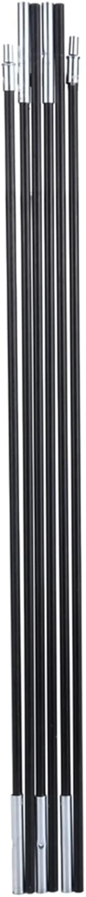 Fiberglass Camping Tent Pole Bars Sunshelter Support Rods Awning Frames Kit for Outdoor Activities