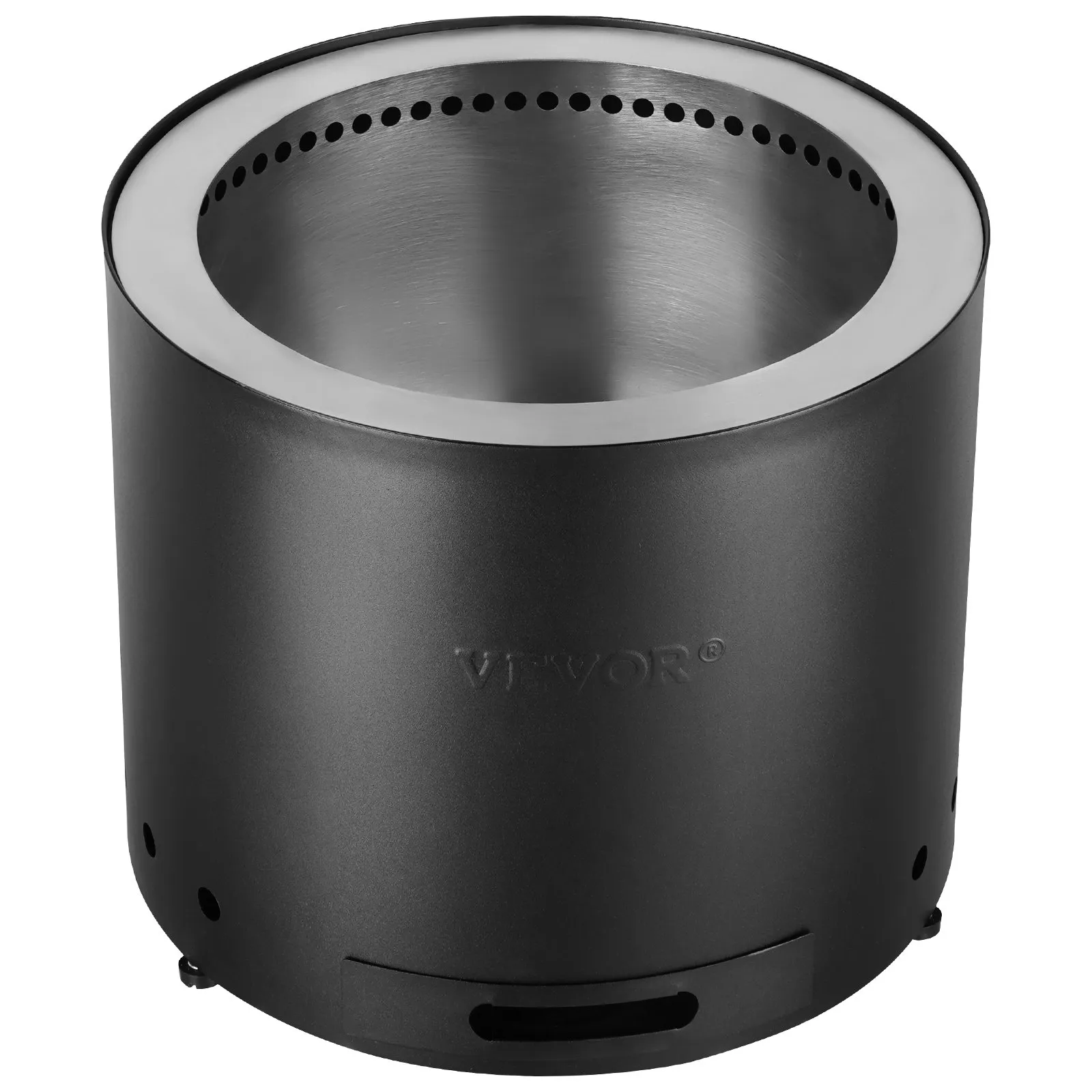 (FINAL PRICES ARE LOWER ON OUR SITE!) VEVOR Smokeless Fire Pit Stove Bonfire 15 in Dia Wood Burning Stainless Steel