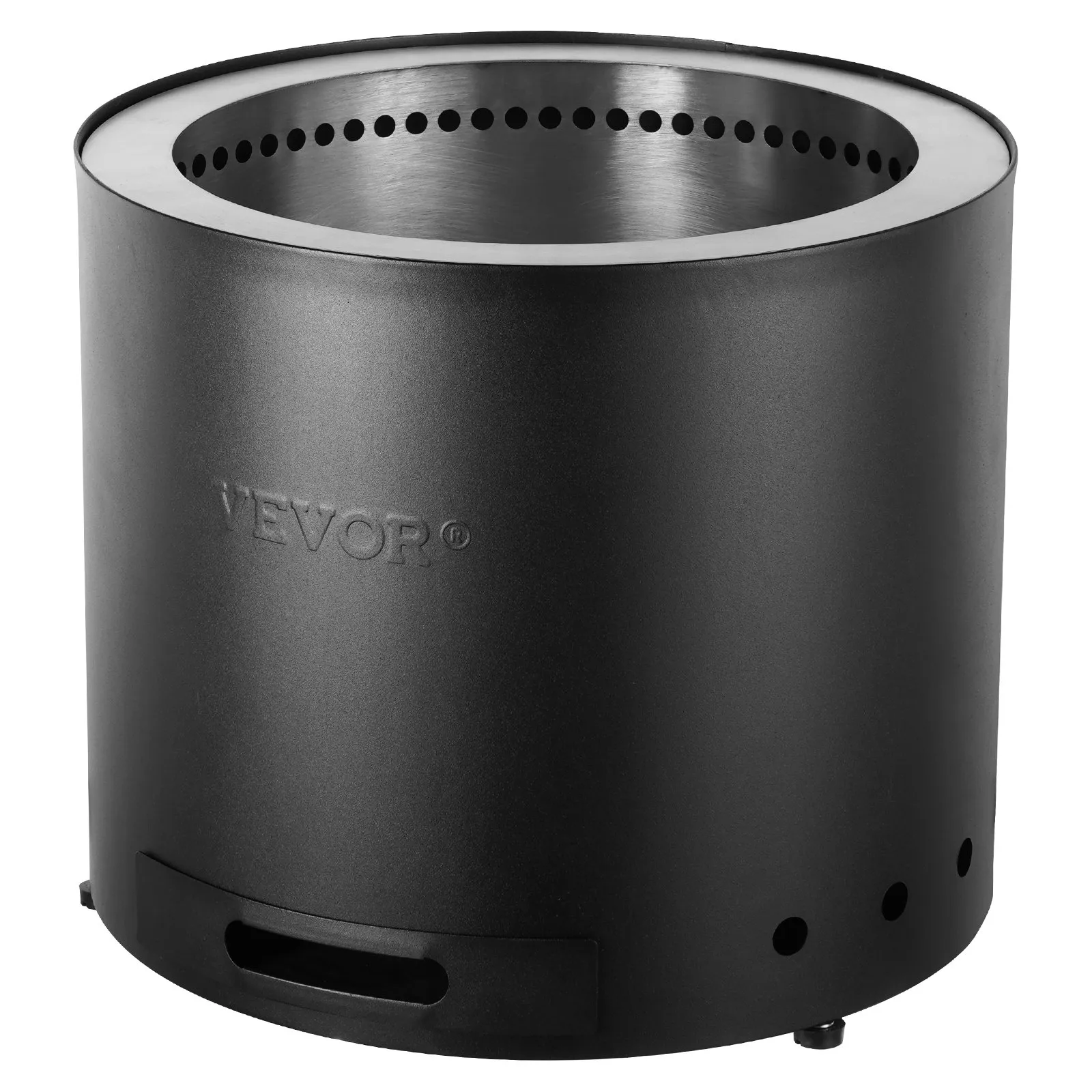 (FINAL PRICES ARE LOWER ON OUR SITE!) VEVOR Smokeless Fire Pit Stove Bonfire 15 in Dia Wood Burning Stainless Steel