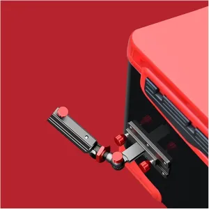 Fishing Pole Holder Adjustable Fishing Rod Holder Aluminum Magnesium Alloy 360 Degree Snap Fixed Fish Chair Rod Rack Fishing Accessories Fishing Rod Storage Rack (Color : Brass)