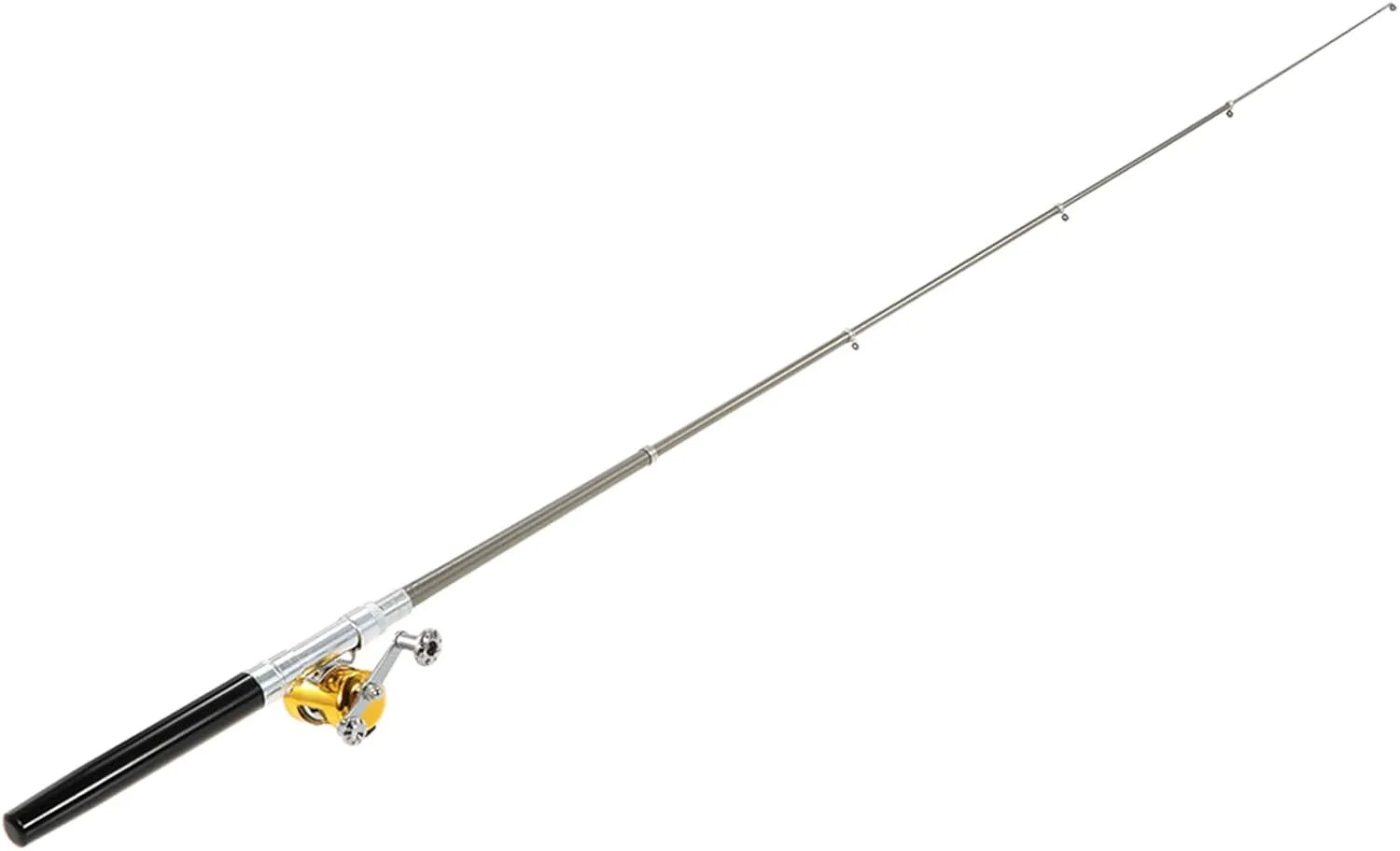 Fishing Rod, Telescopic Fishing Rod Telescoping Fishing Rods Fishing Pole with Carrier Bag Fishing Gear for Beginner Adults