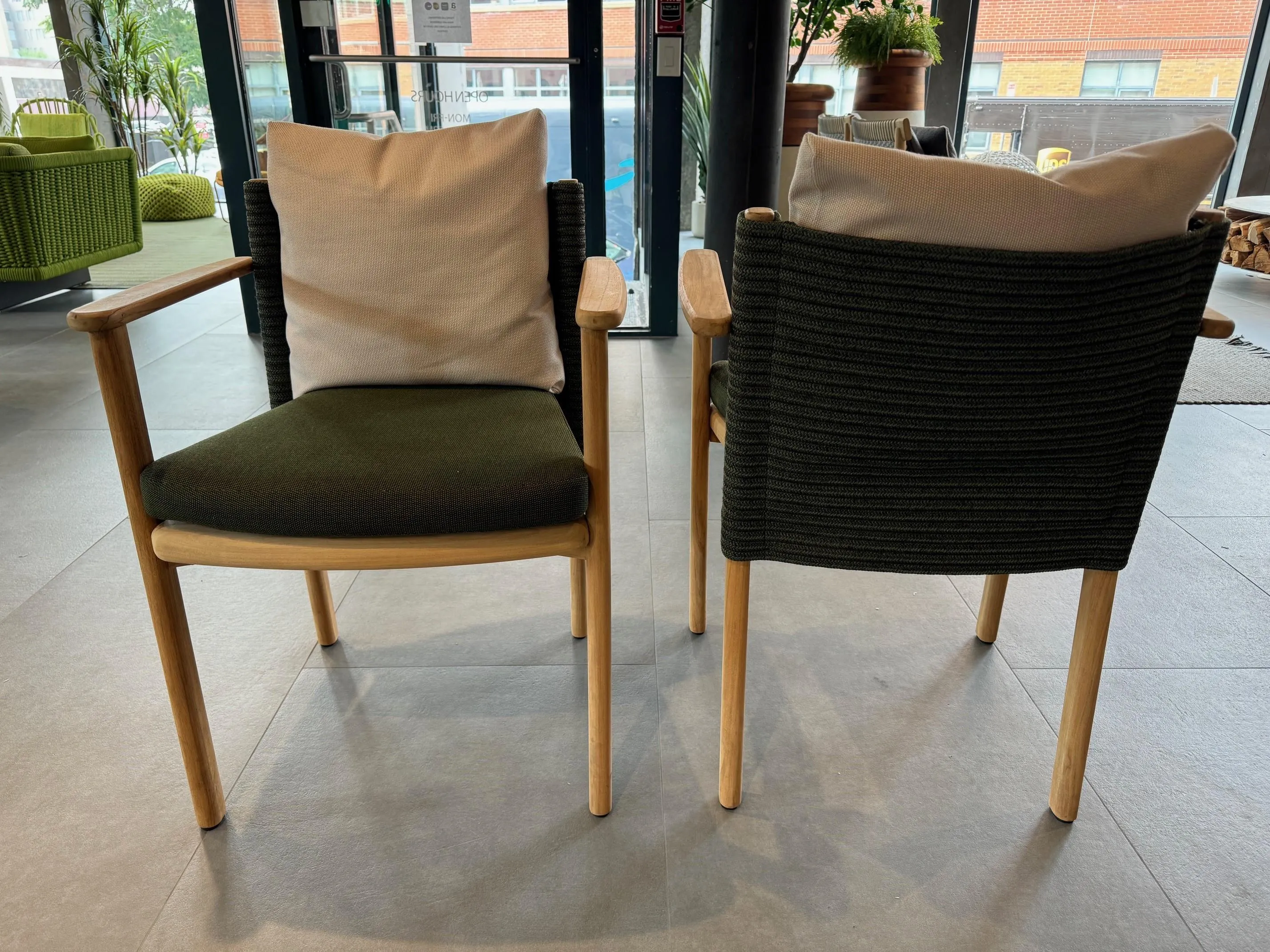 Floor Sample Giro Outdoor Dining Chairs (Set of 2)
