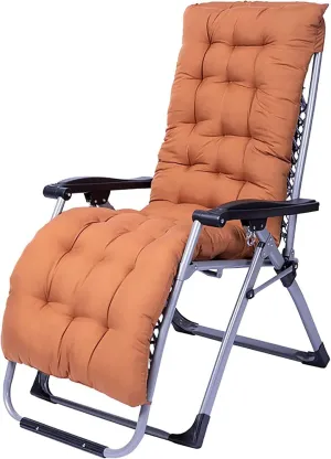Folding and Recliner Chair Folding Lounger for Vacation Garden Beach Lounge Camping Outdoor Lounger