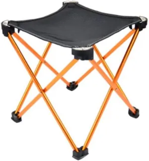 Folding Camping Chair Aluminum Alloy Ultralight Fishing Chair Foldable Portable Camping Chair for Hiking Travel Outdoor Tools Indoor Outdoor Folding Chair
