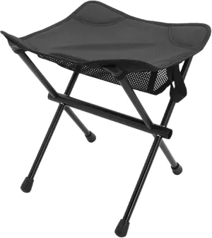 Folding Camping Chairs Heavy Duty Portable Lightweight Camping Stool with Side Pocket for Outdoor Picnic Fishing Hiking Travel Folding Chair