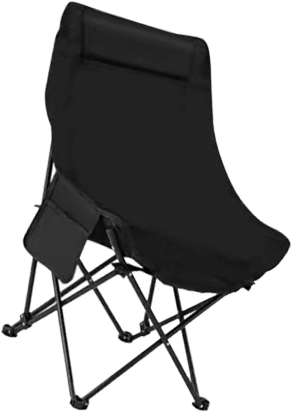 Folding Chair Camping Gear Tear Resistant Easy to Store Lightweight Sturdy Fishing Stool Seat for Household Hiking Outdoor