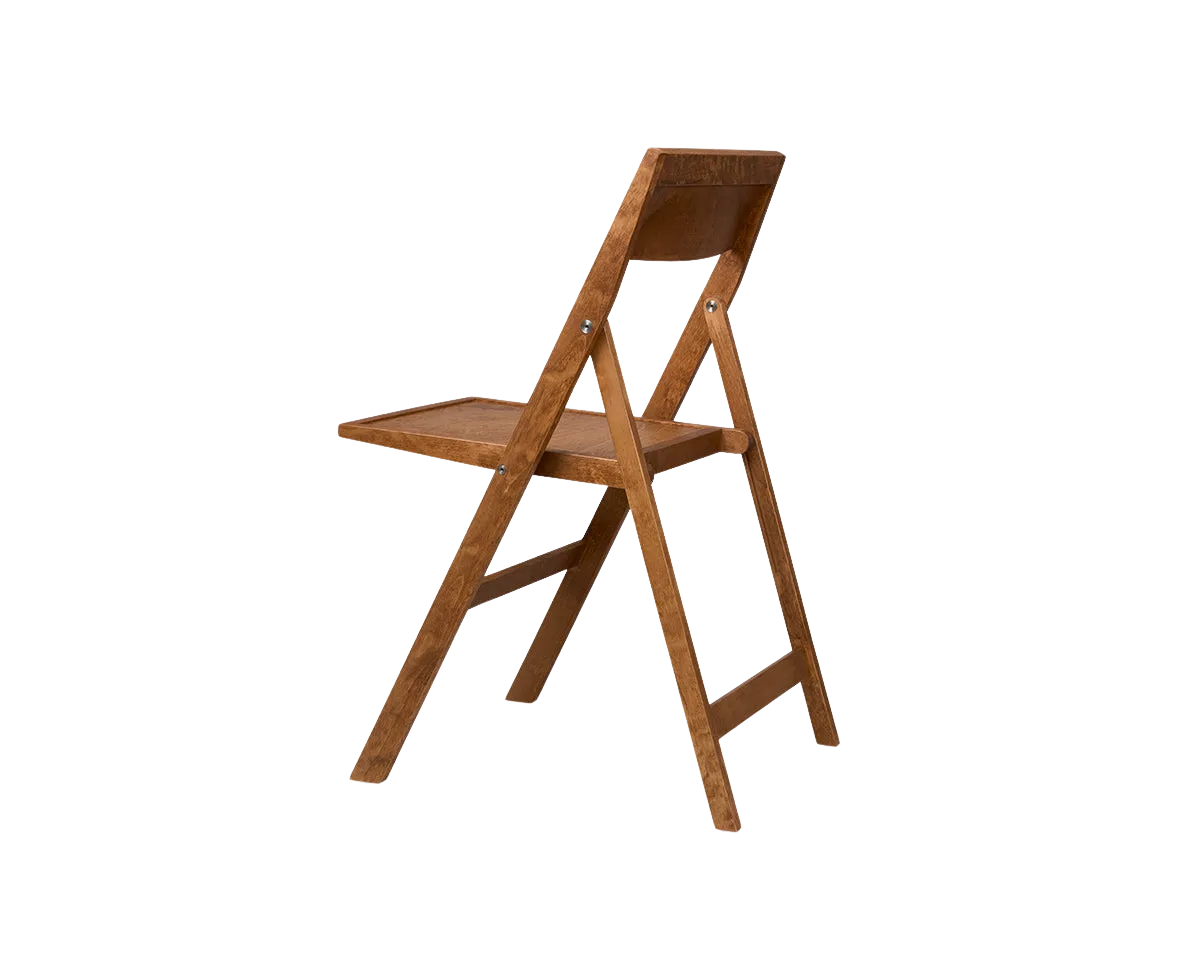 Folding Flat Chair | Warm Brown Birch