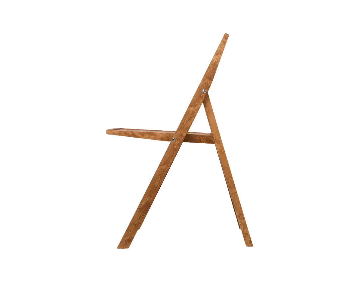 Folding Flat Chair | Warm Brown Birch