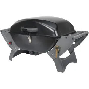 Folding Gas Barbecue Combo Bbq Trolley Portable Camping Table Top Stove V739