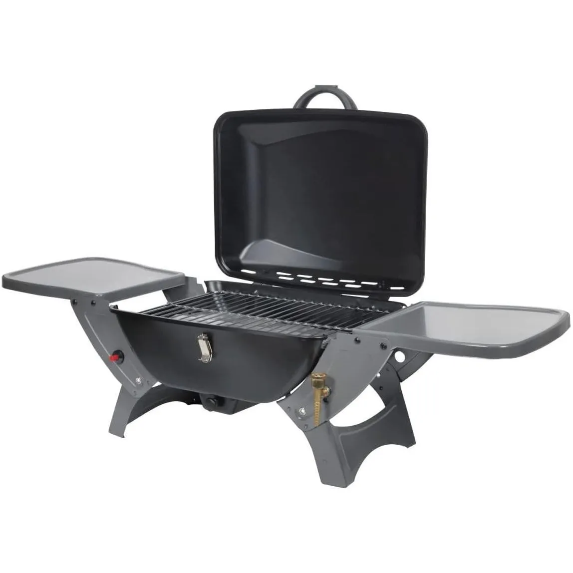 Folding Gas Barbecue Combo Bbq Trolley Portable Camping Table Top Stove V739