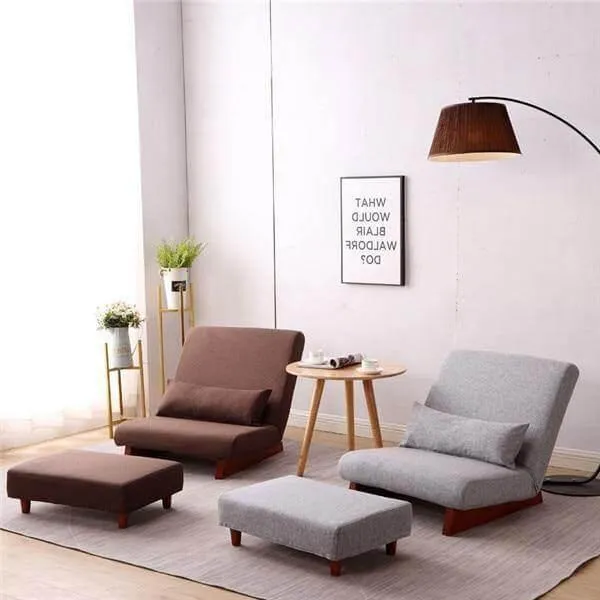 Folding Japanese Floor Sofa Chair - Stylish Single Seating