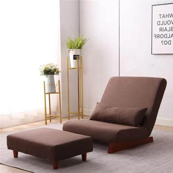 Folding Japanese Floor Sofa Chair - Stylish Single Seating