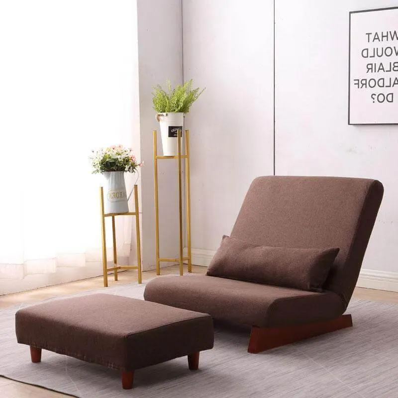 Folding Japanese Floor Sofa Chair - Stylish Single Seating