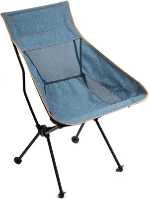 Folding Lawn Chair Fishing Chair Folding Portable Outdoor Leisure Recliner Oxford Cloth Breathable Stool with High Back Folding Chair