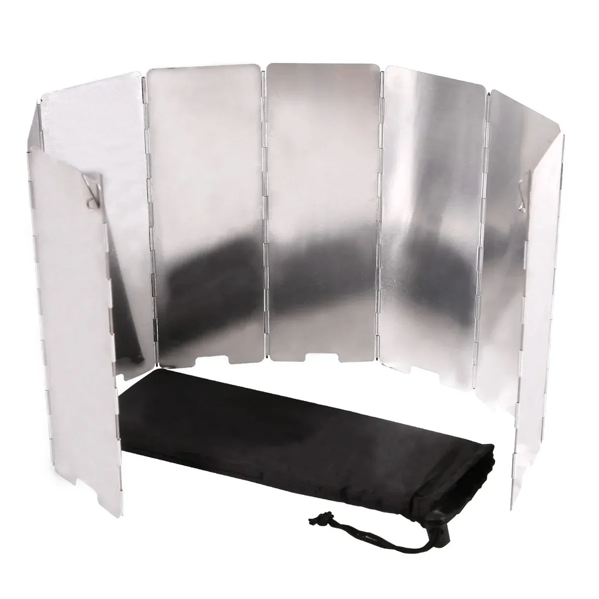 Folding Outdoor Stove Windscreen,9/10/12 Plates from Redcamp