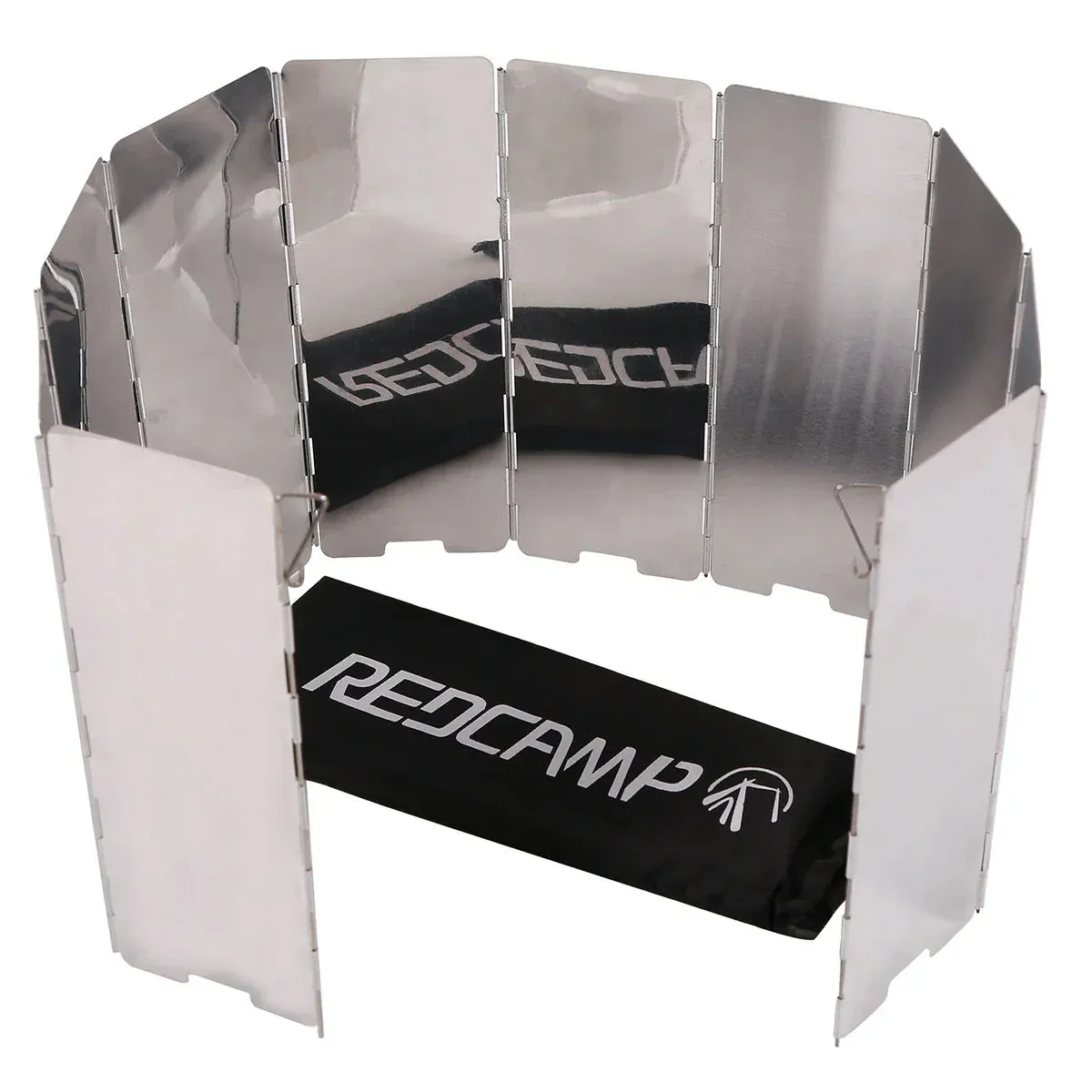 Folding Outdoor Stove Windscreen,9/10/12 Plates from Redcamp