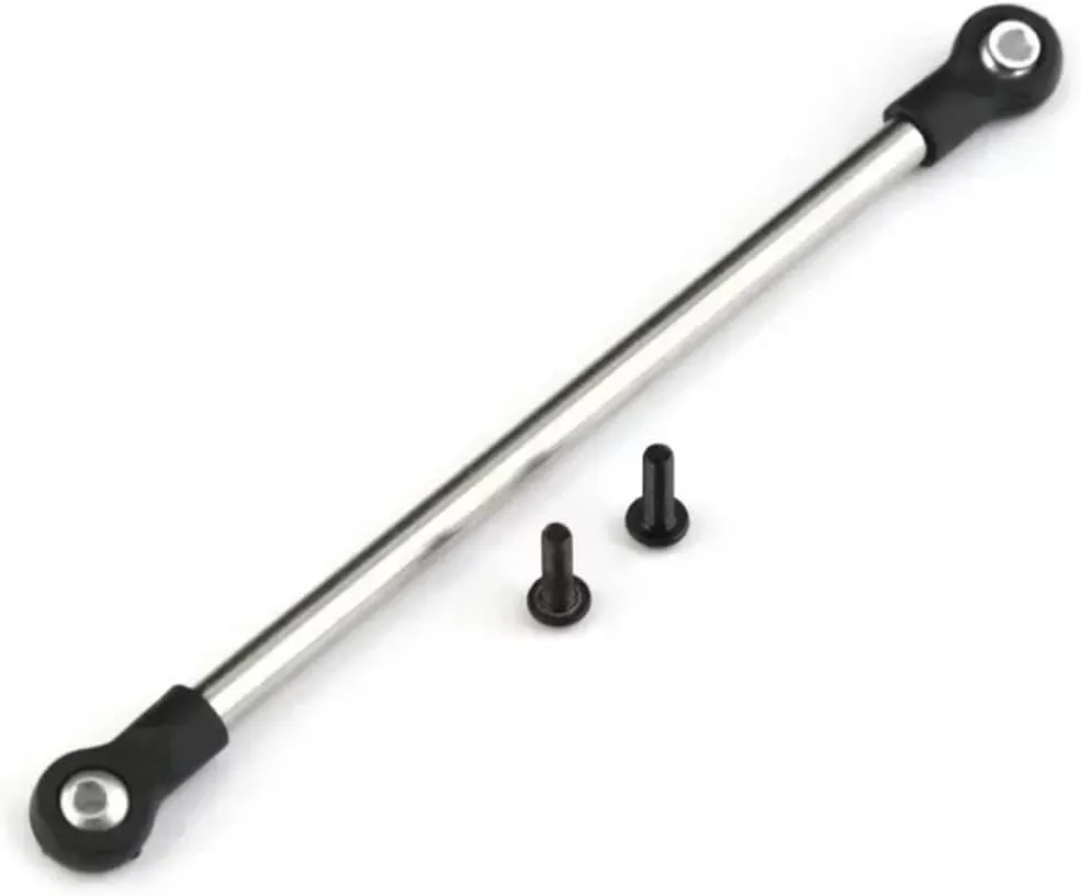 for Tamiya 1/14 Metal Front Axle Steering Rod Link Pole RC Tractor Truck Car Tracked Vehicle Parts and Accessories Upgrade and Replacement RC Car DIY Parts(Silver,C)