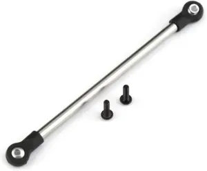 for Tamiya 1/14 Metal Front Axle Steering Rod Link Pole RC Tractor Truck Car Tracked Vehicle Parts and Accessories Upgrade and Replacement RC Car DIY Parts(Silver,C)