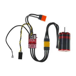 Furitek Losi Motor ESC Combo Scorpion 5600kv Brushless Sensored ESC/Motor Power System for 1/12 Losi NAS Racing Car- Remote Control Car, RC Racing Car Electronics (FUR-2596)