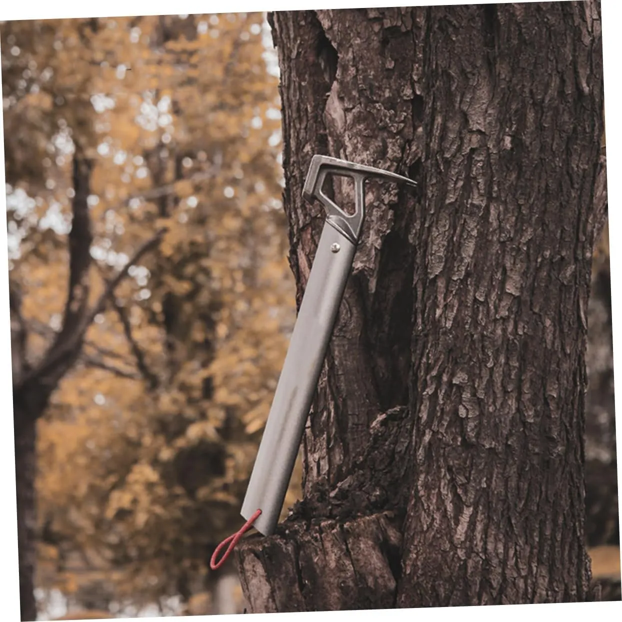 Gadpiparty Outdoor Tent Stake Hammer Lightweight Aluminum Handle Multi-functional Camping Tool for Driving Stakes Peg Removal Digging for Tents Tarps Backpacking