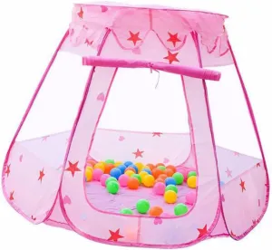 Game Ball Pool Tent Tents Playhouse for Indoor Game House for Pink