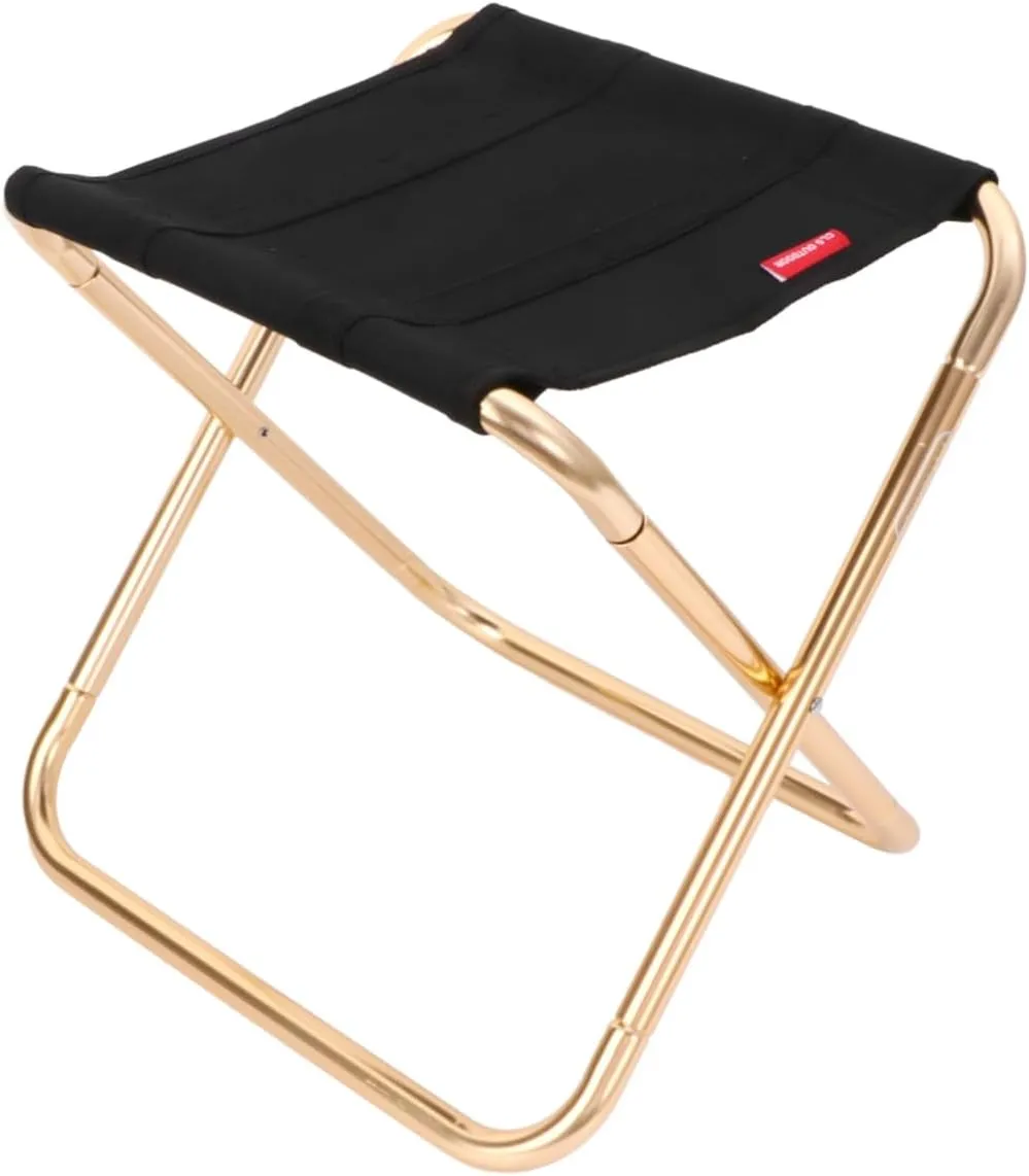 GANAZONO Foldable Lounge Chair Collapsible Aluminum Stool for Outdoor Activities Travel