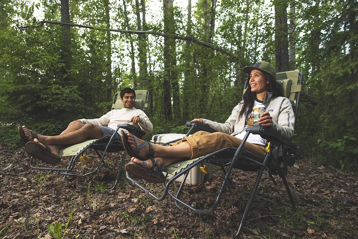 GCI Outdoor FreeForm Zero Gravity Chair, Loden Green