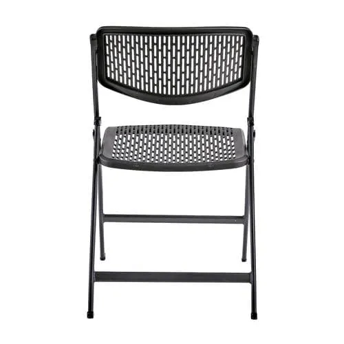 Genesis Folding Chair Black 48 cm x 56 cm x 82 cm / 18 inch x 22 Inch x 32 Inch - 395738