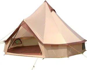 GeRRiT 8-10 Person-Camping-Tents, Waterproof Windproof Family Tent, Outdoor Camping Thickened Rainproof Campsite